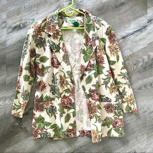 Cathy Daniels Floral Coat